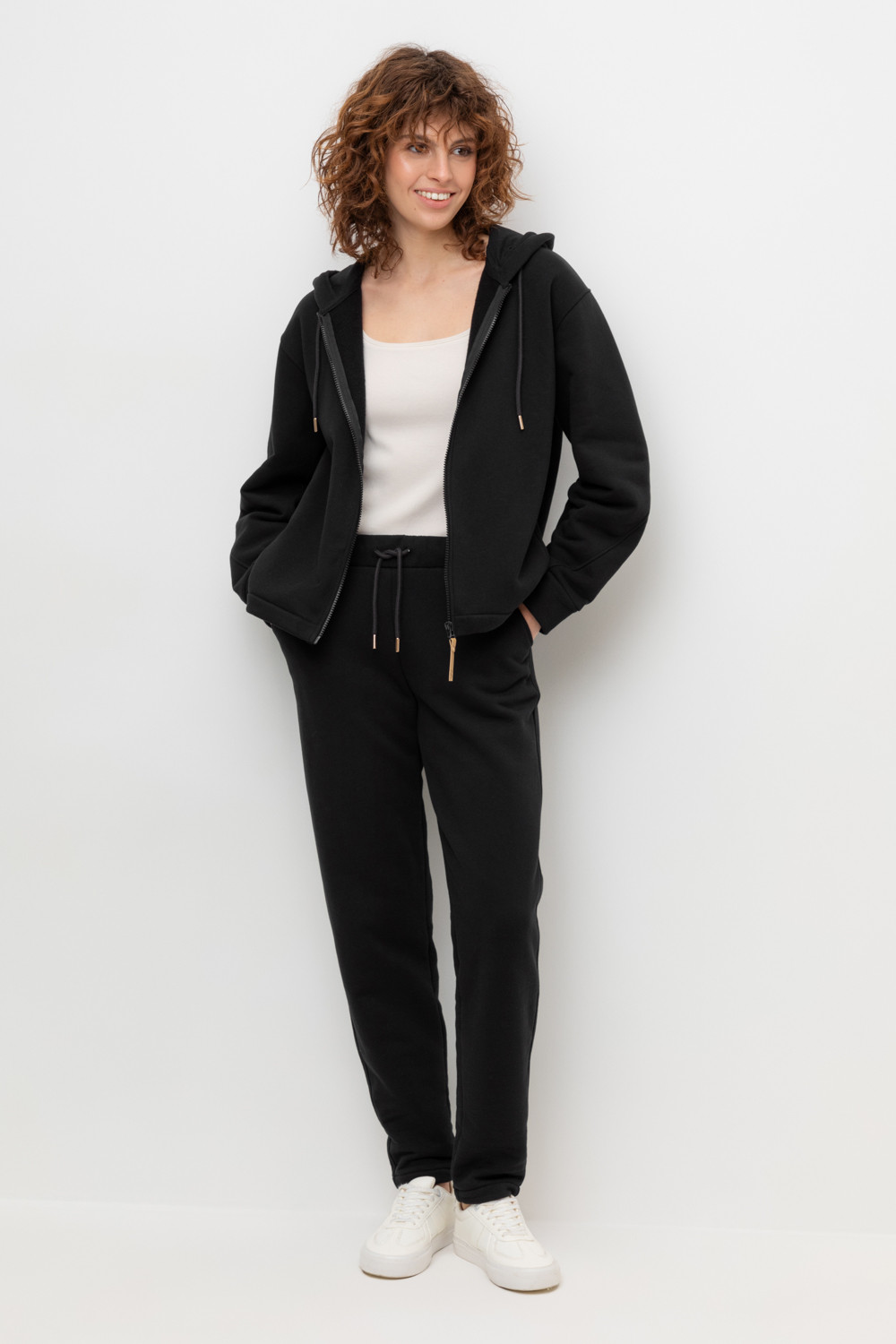 Брюки женские для мам, артикул: ЕВТ 4043/24, цвет: черный3