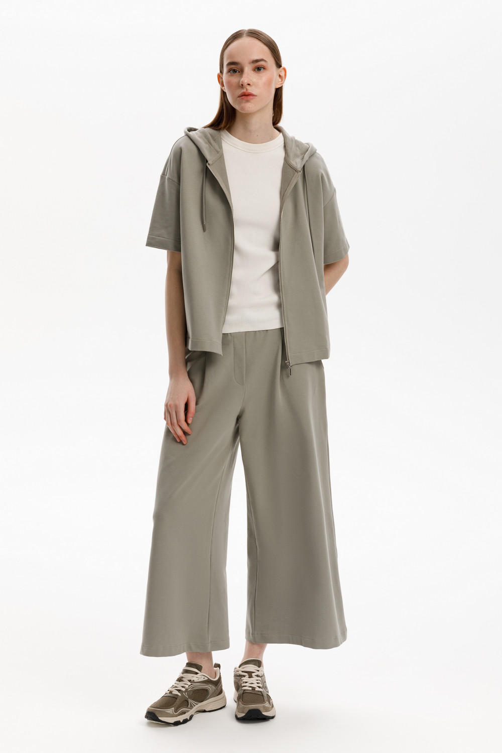 Жакеты, куртки женские для мам, артикул: ЕВТ 3287, цвет: зеленый