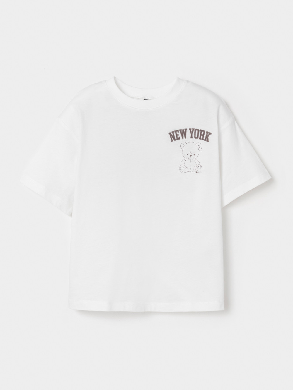 Футболка для девочки, артикул: МП 303090, цвет: сахар