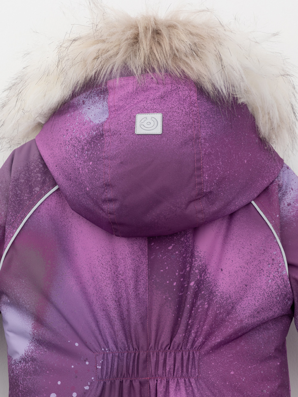 Комбинезоны утепленные для девочки, артикул: ВК 60116/н/16 Ал, цвет: фиолетовый, фото 11
