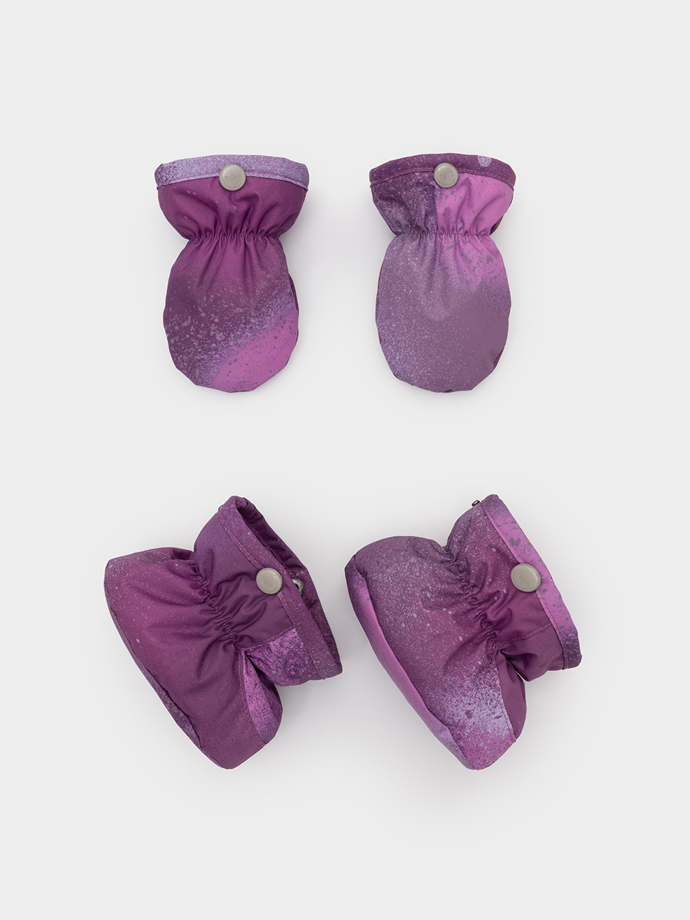 Комбинезоны утепленные для девочки, артикул: ВК 60116/н/16 Ал, цвет: фиолетовый, фото 14