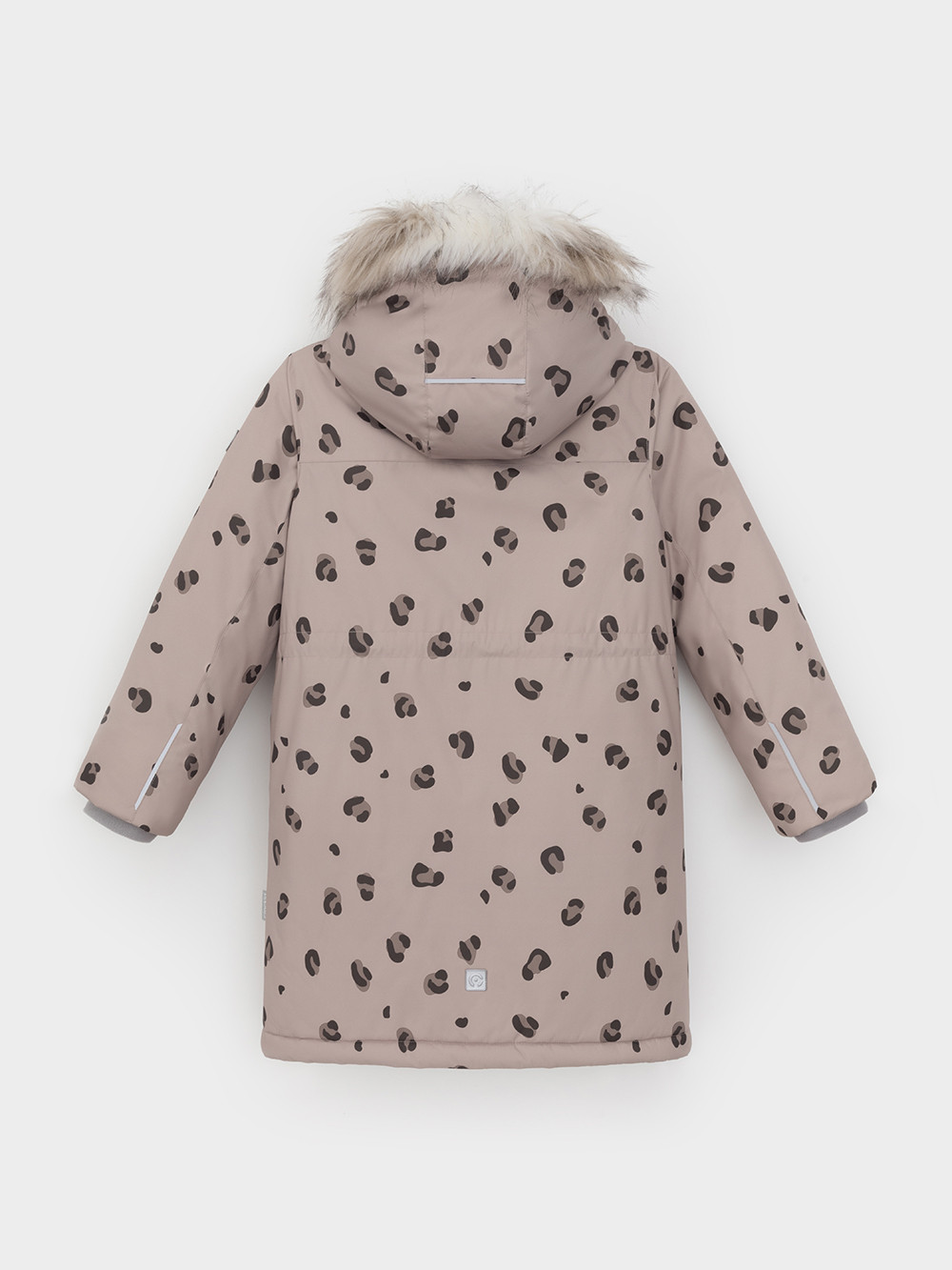 Пальто для девочки, артикул: ВК 38123/н/1 ГР, цвет: кофейный, фото 14