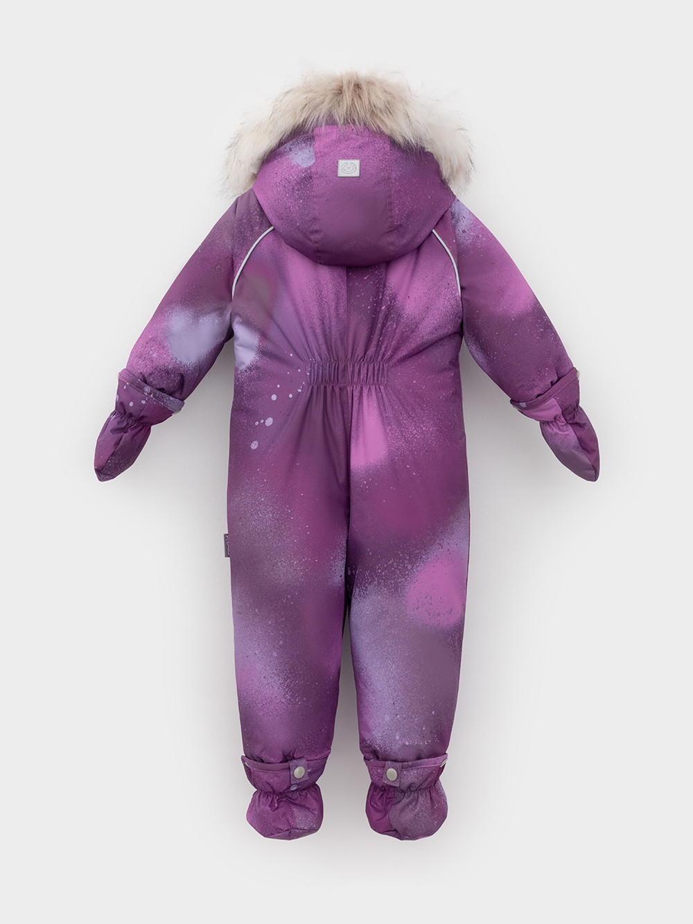 Комбинезоны утепленные для девочки, артикул: ВК 60116/н/16 Ал, цвет: фиолетовый, фото 15