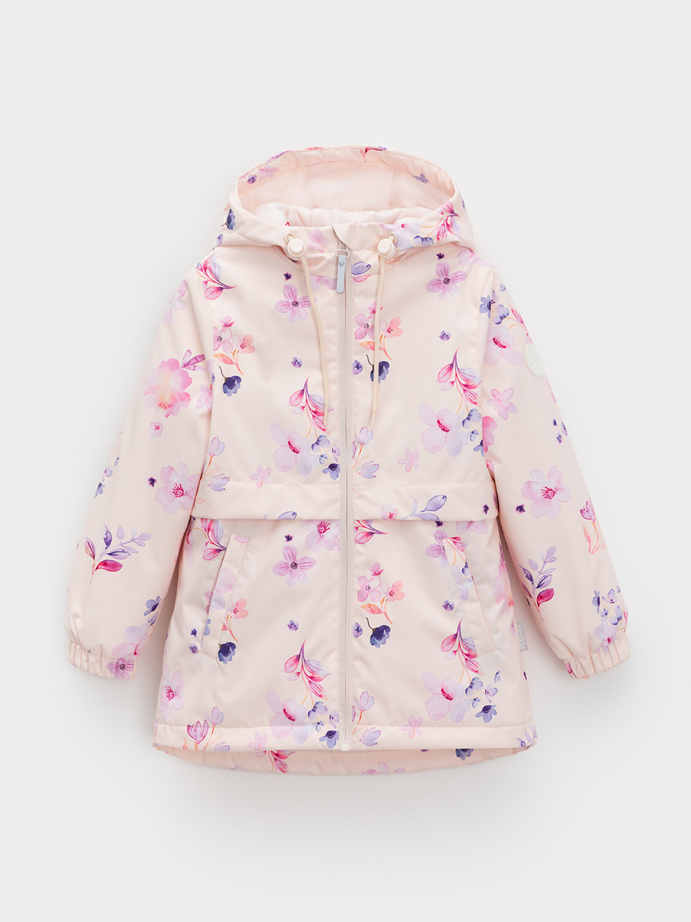 Куртка для девочки, артикул: ВК 32191/н/1 УЗГ, цвет: светло-розовый, фото 2