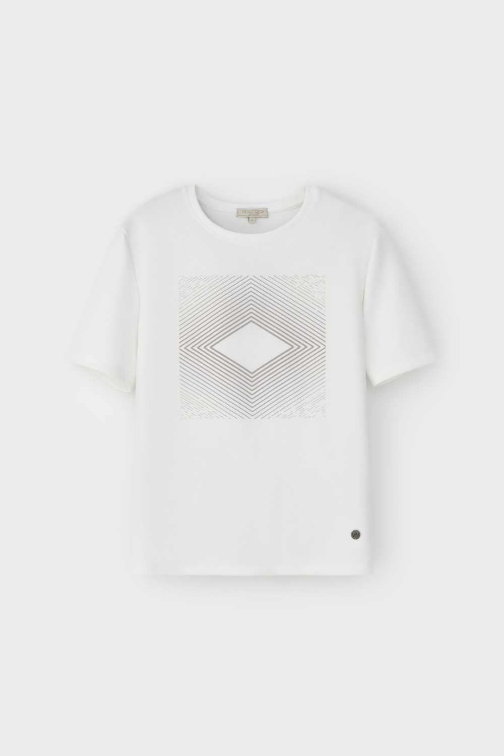 Футболки женские для мам, артикул: ЕВТ 3297, цвет: бежевый, фото 2