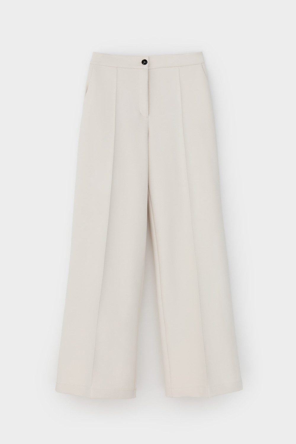 Брюки женские для мам, артикул: ЕВТ 4139, цвет: светло-бежевый, фото 2