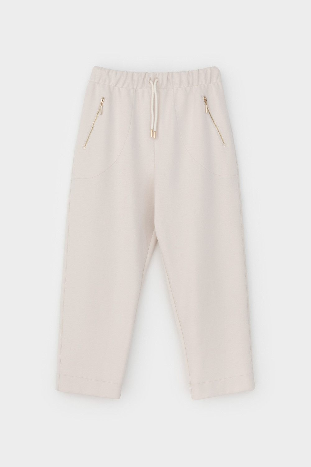 Брюки женские для мам, артикул: ЕВТ 4134, цвет: светло-бежевый, фото 2