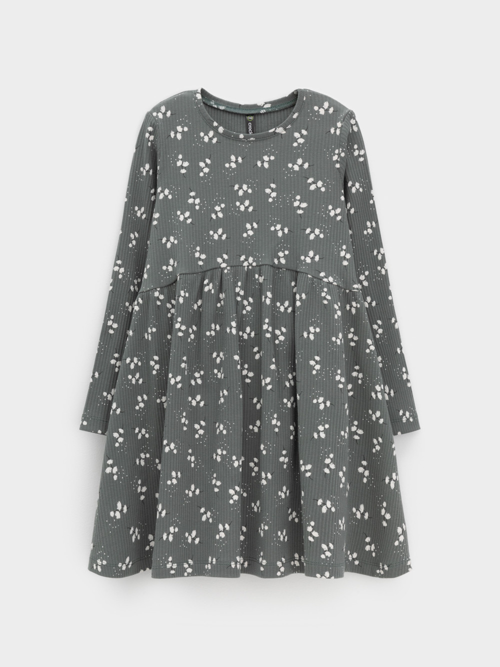 Платье для девочки, артикул: КР 5942, цвет: зеленый, фото 2