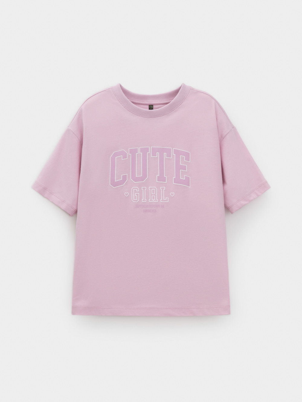 Футболка для девочки, артикул: КР 302877, цвет: фиолетовый, фото 2