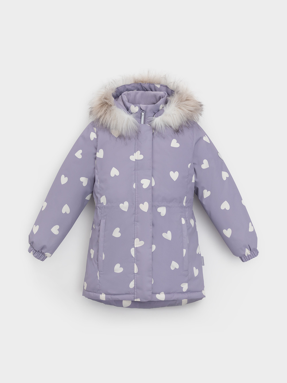Куртка для девочки, артикул: ВК 38122/н/2 УЗГ, цвет: фиолетовый, фото 2