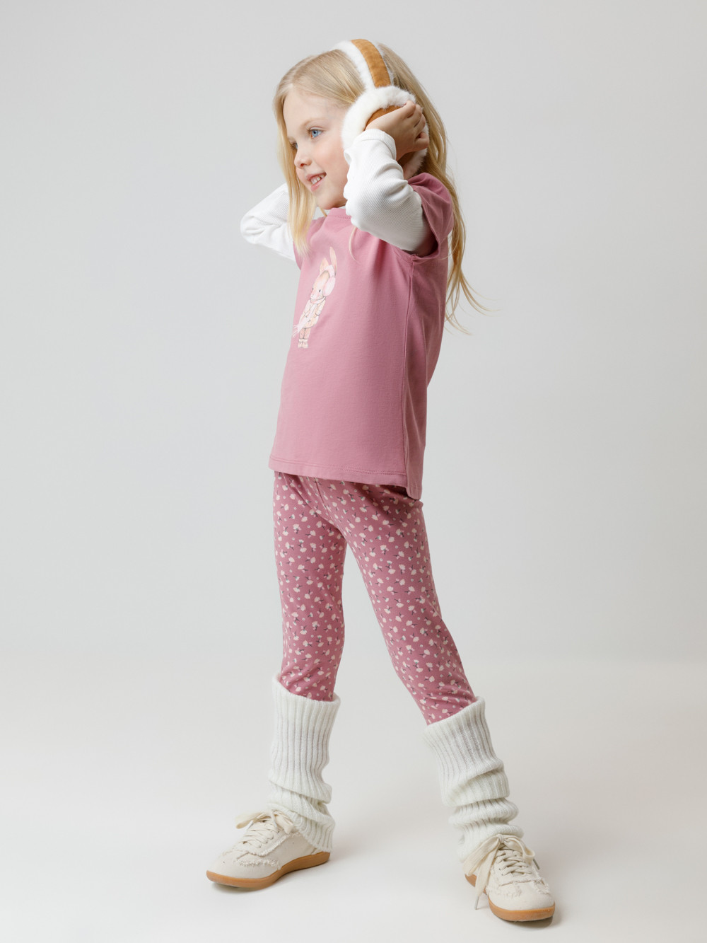 Футболка для девочки, артикул: КР 302875, цвет: розовый, фото 3