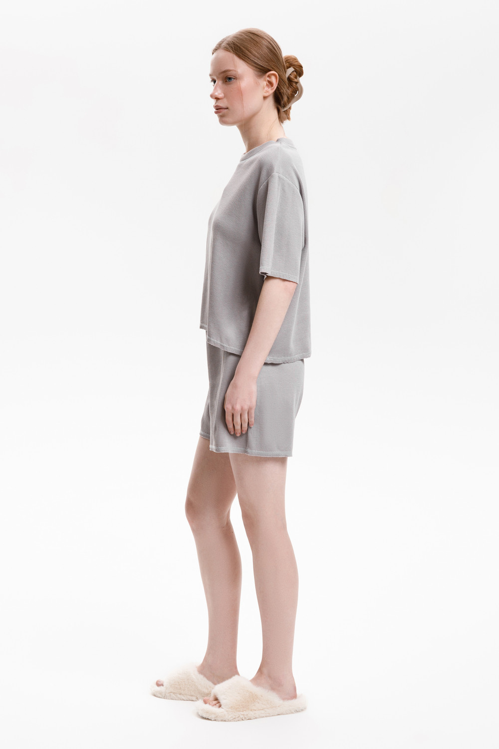 Комплекты для дома для мам, артикул: Е 20149, цвет: серый, фото 3