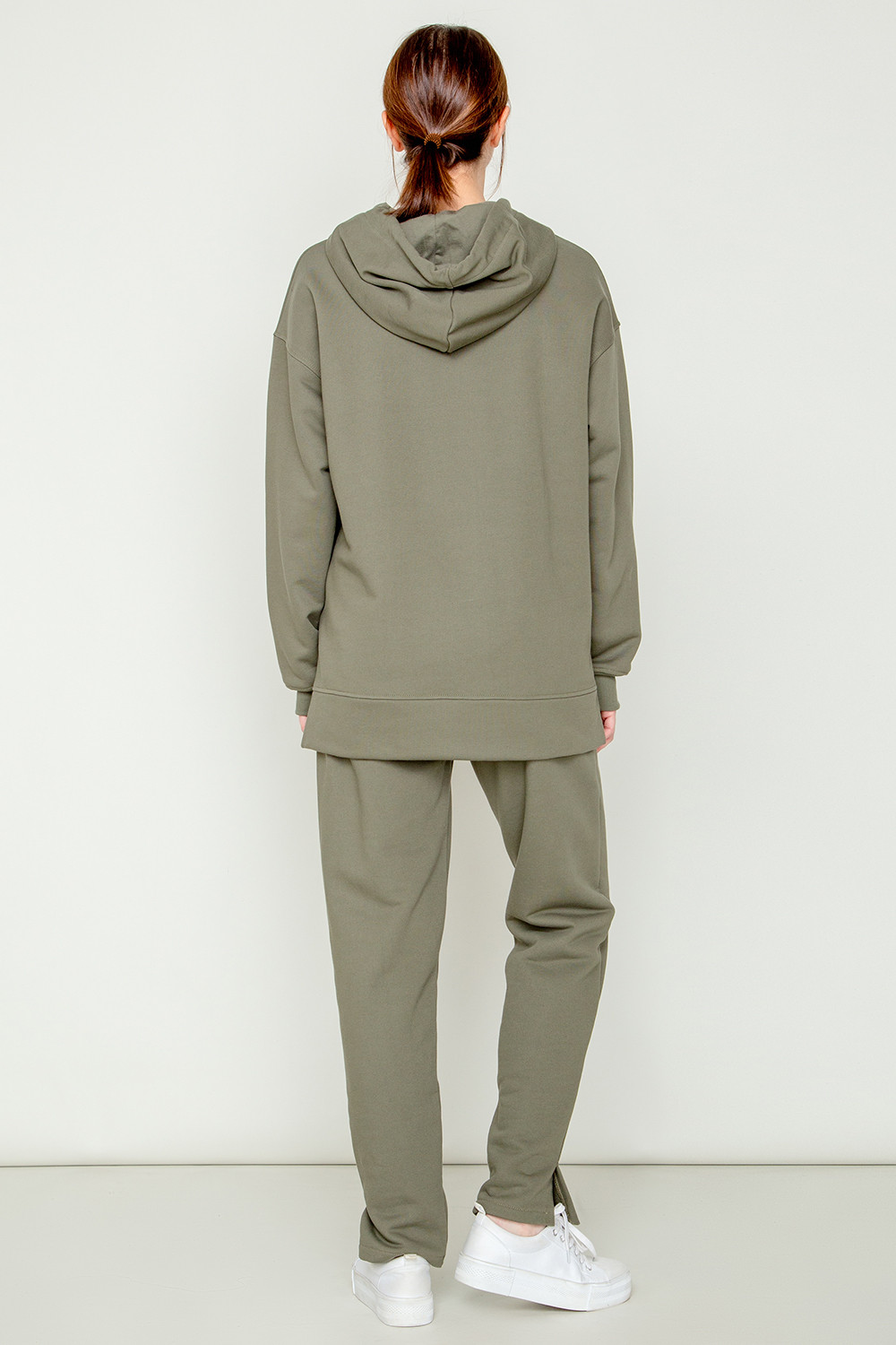 Толстовки женские для мам, артикул: ЕВТ 3119/24, цвет: зеленый, фото 3