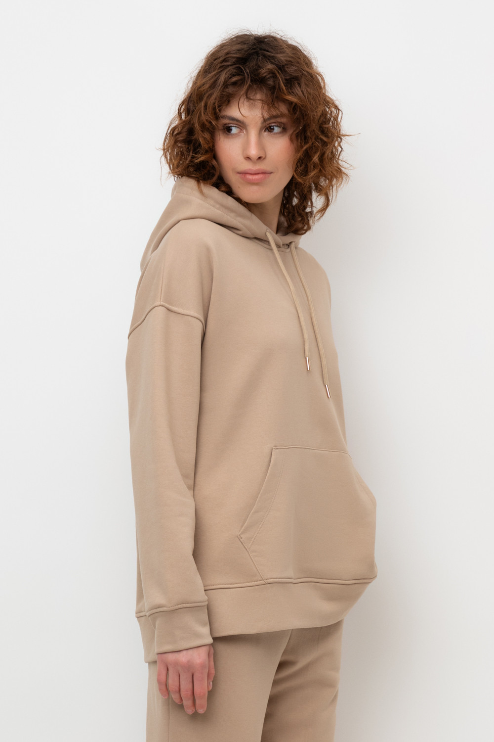 Толстовки женские для мам, артикул: ЕВТ 3119/24, цвет: бежевый, фото 3