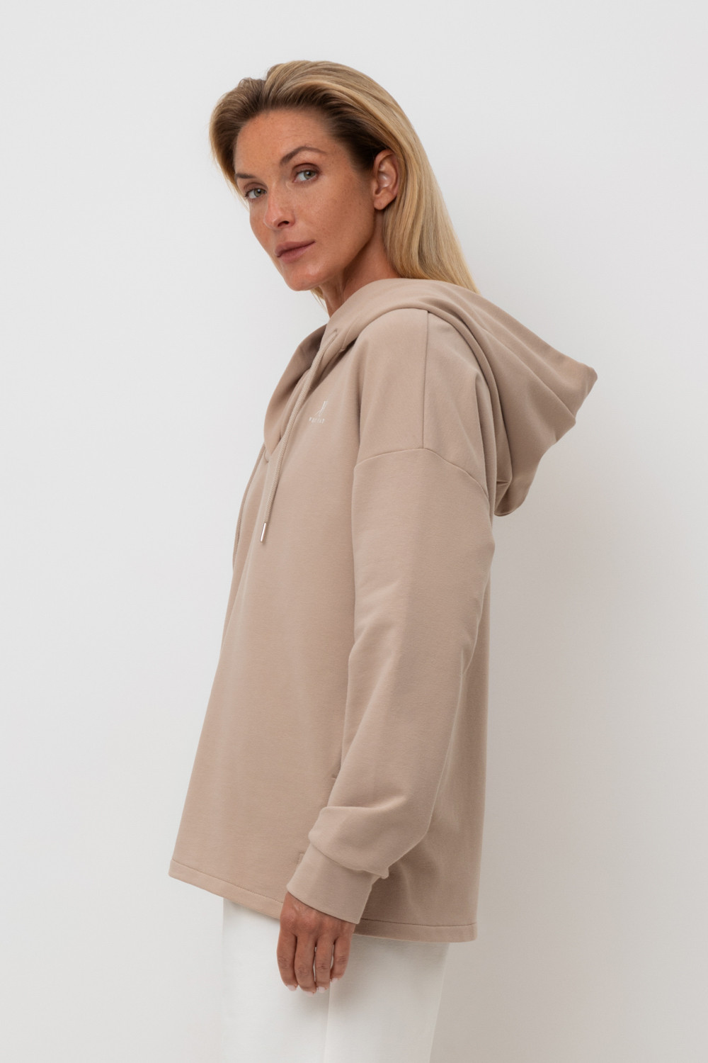 Толстовки женские для мам, артикул: ЕВТ 3302, цвет: бежевый, фото 3
