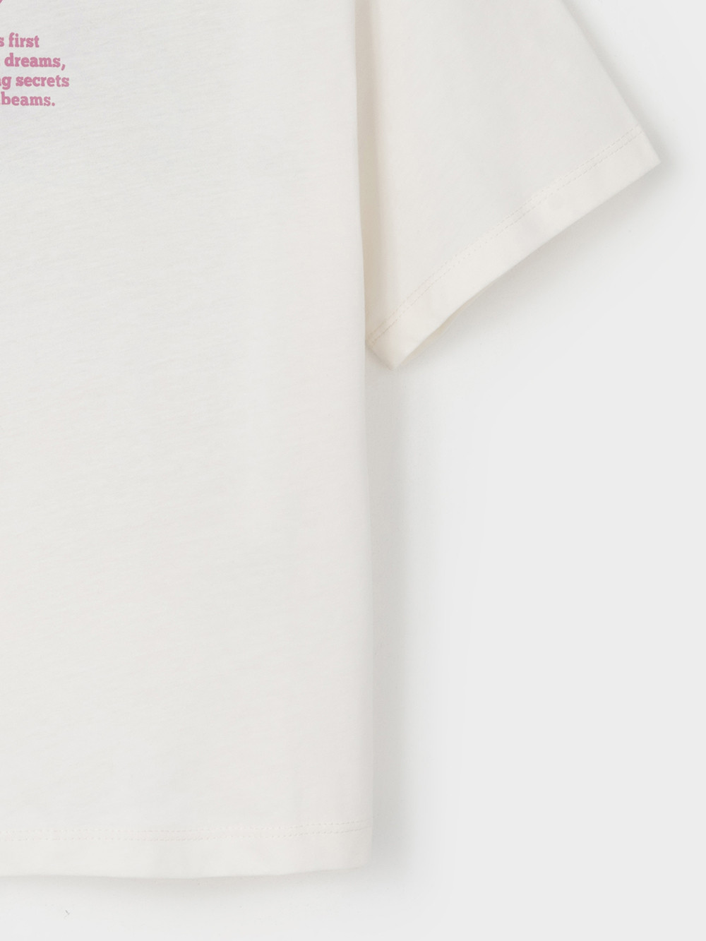 Футболка для девочки, артикул: МП 303071, цвет: сахар, фото 3