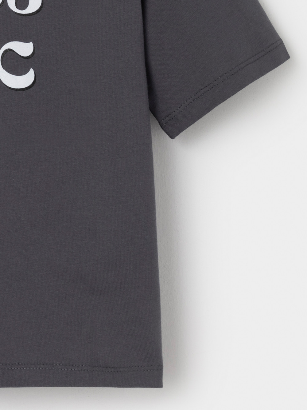 Футболка для девочки, артикул: МП 303090, цвет: серый, фото 3