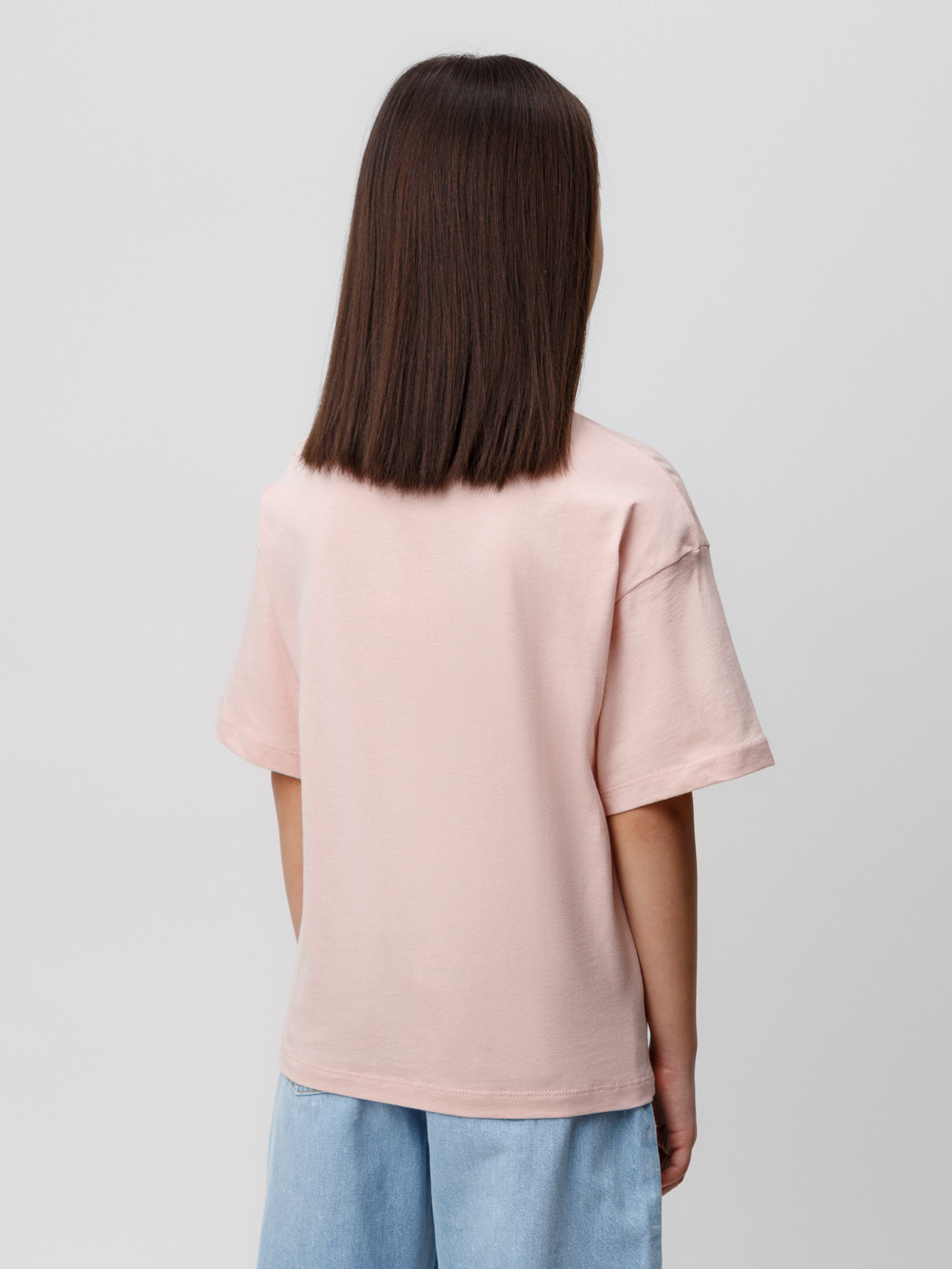 Футболка для девочки, артикул: КР 301987-1, цвет: розовый, фото 3