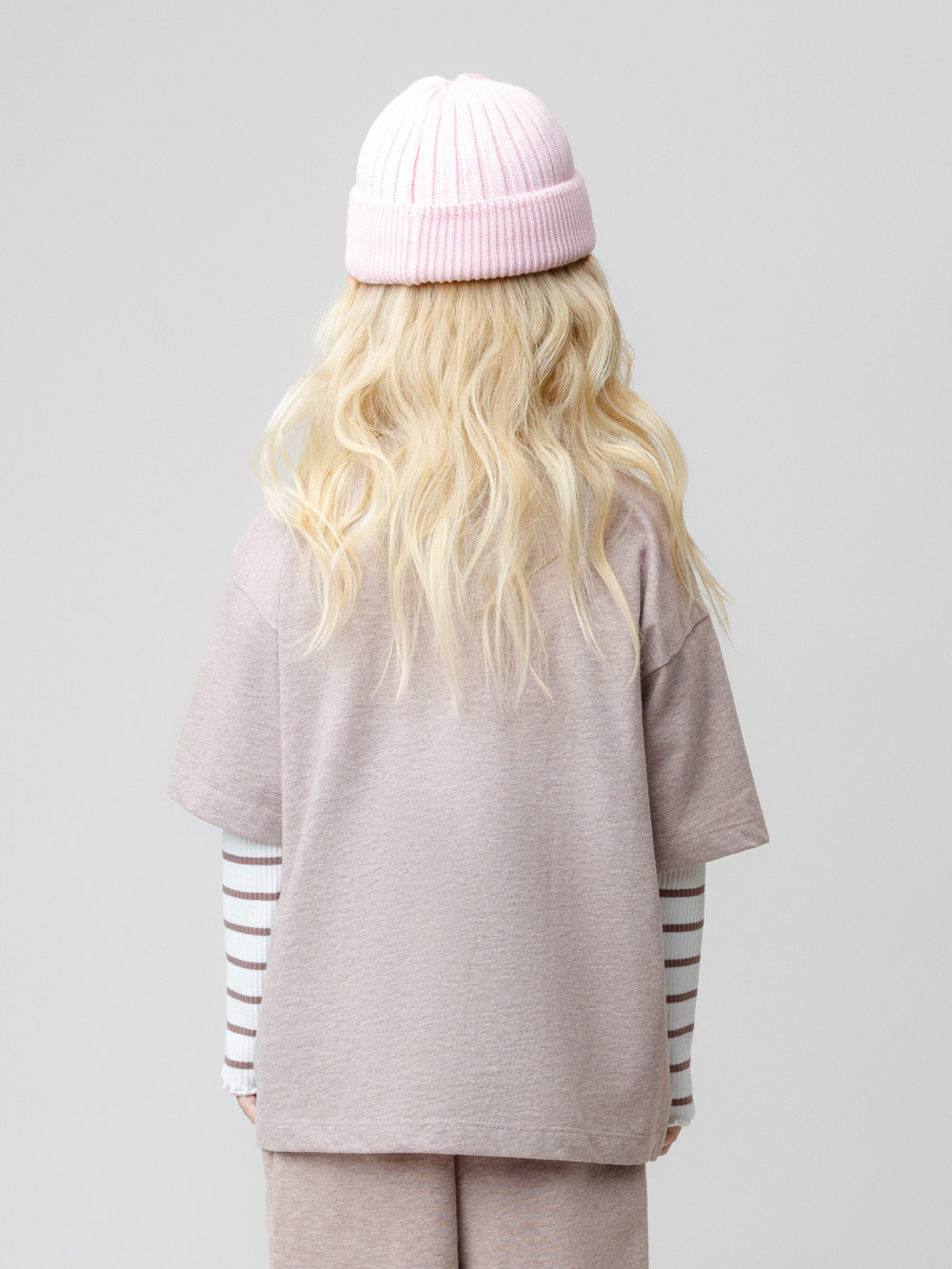 Футболка для девочки, артикул: КР 302809, цвет: кофейный, фото 4