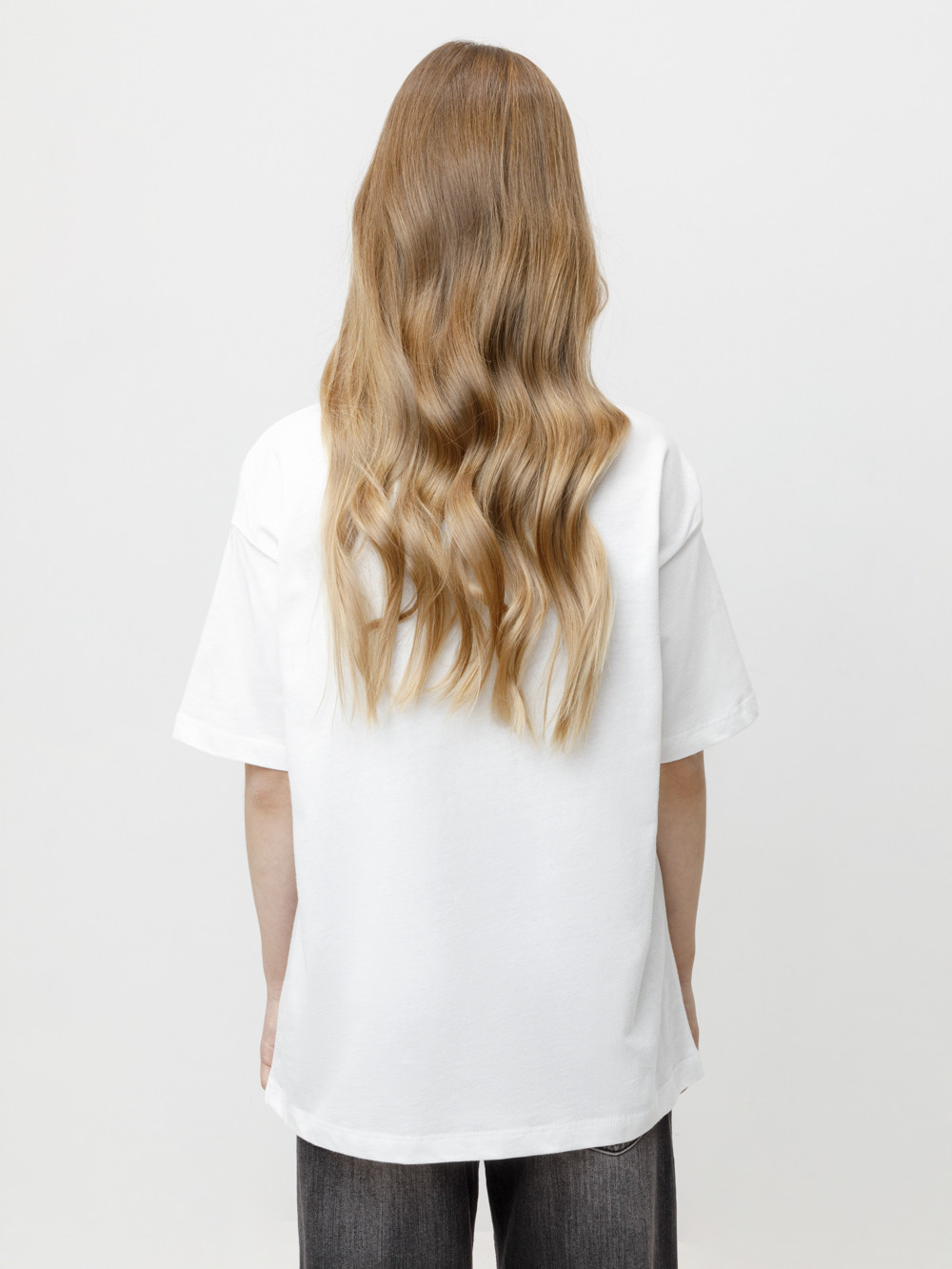 Футболка для девочки, артикул: КР 302887, цвет: сахар, фото 5