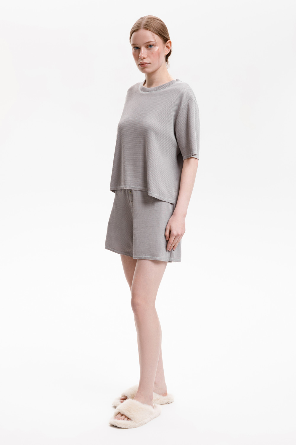 Комплекты для дома для мам, артикул: Е 20149, цвет: серый, фото 5