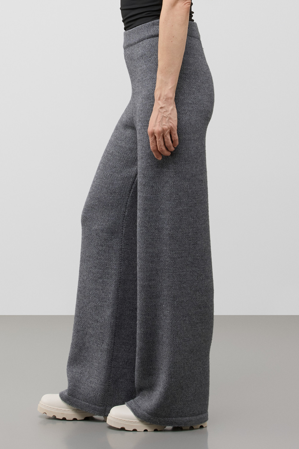 Брюки женские для мам, артикул: ЕВ 452/ш, цвет: темно-серый, фото 5