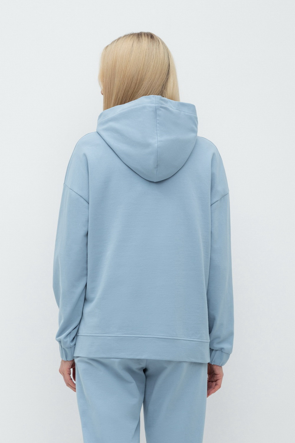 Толстовки женские для мам, артикул: ЕВТ 3235, цвет: голубой, фото 5