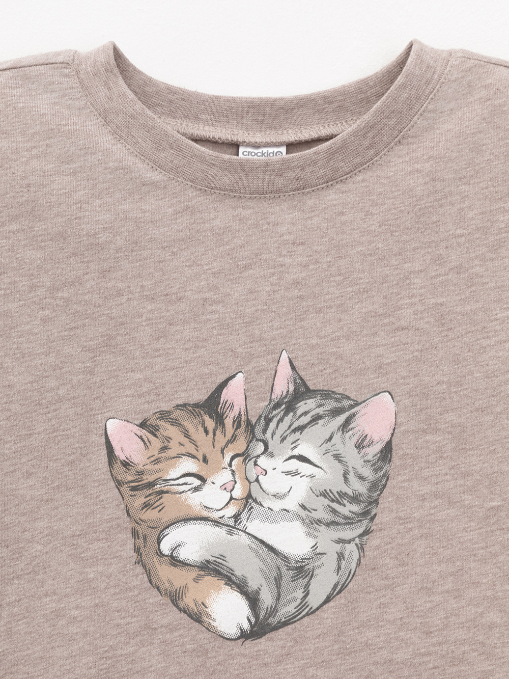 Футболка для девочки, артикул: КР 302809, цвет: кофейный, фото 5