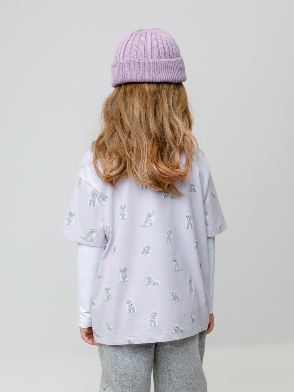 Футболка для девочки, артикул: КР 302878, цвет: фиолетовый, фото 5