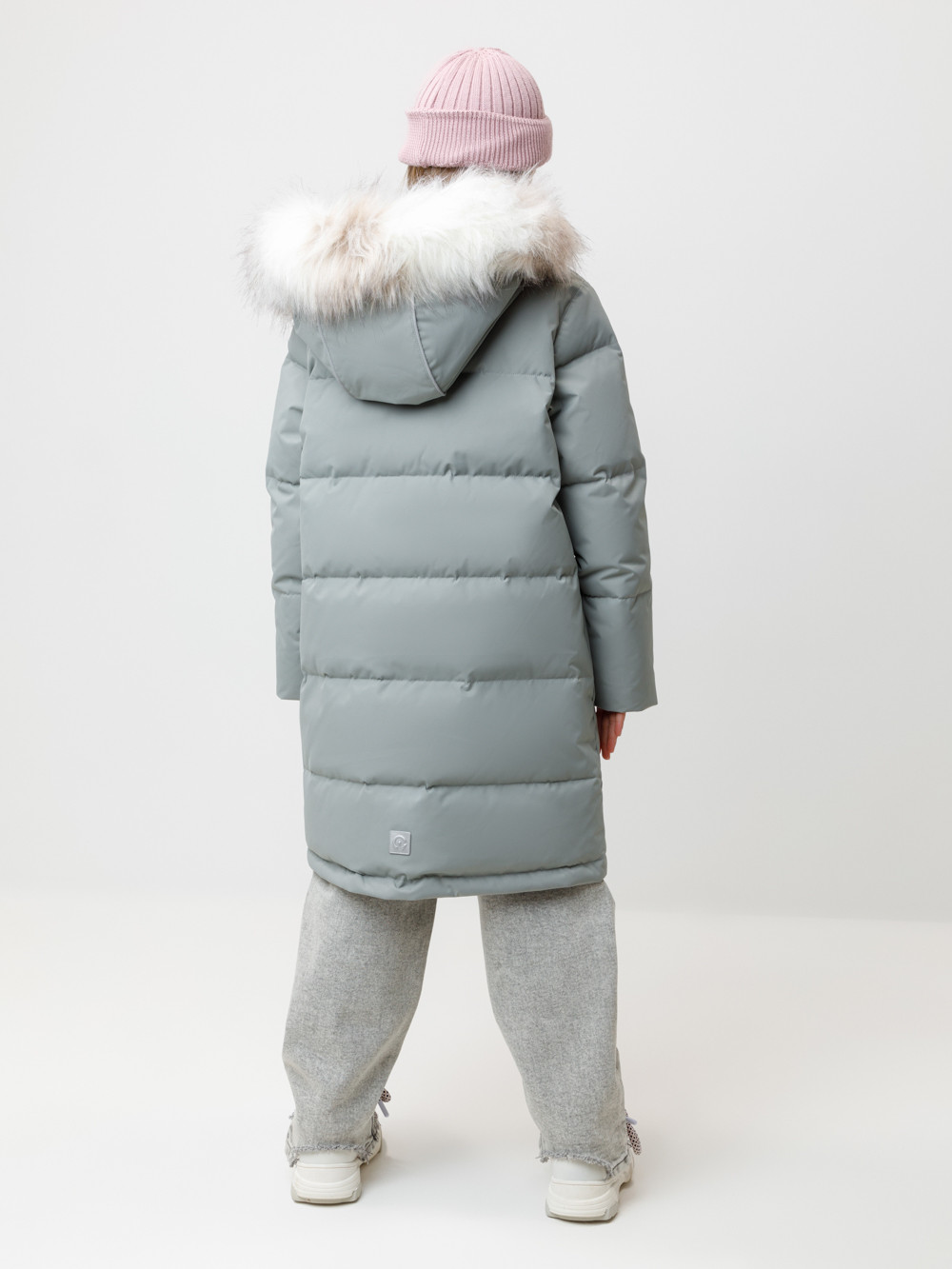 Пальто для девочки, артикул: ВК 34069/3 УЗГ, цвет: зеленый, фото 5