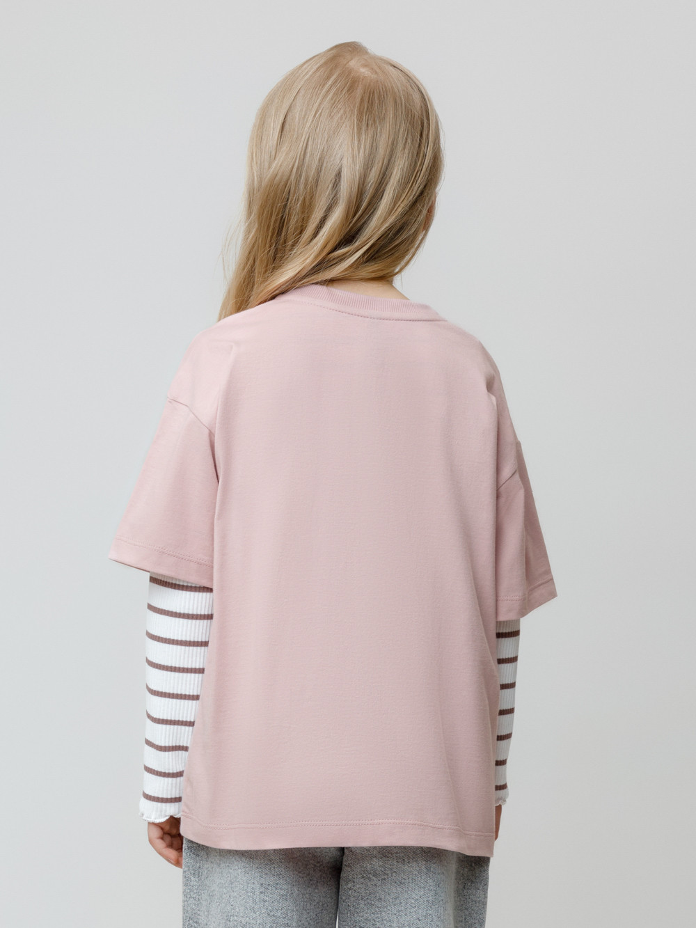 Футболка для девочки, артикул: КР 302809, цвет: розовый, фото 5