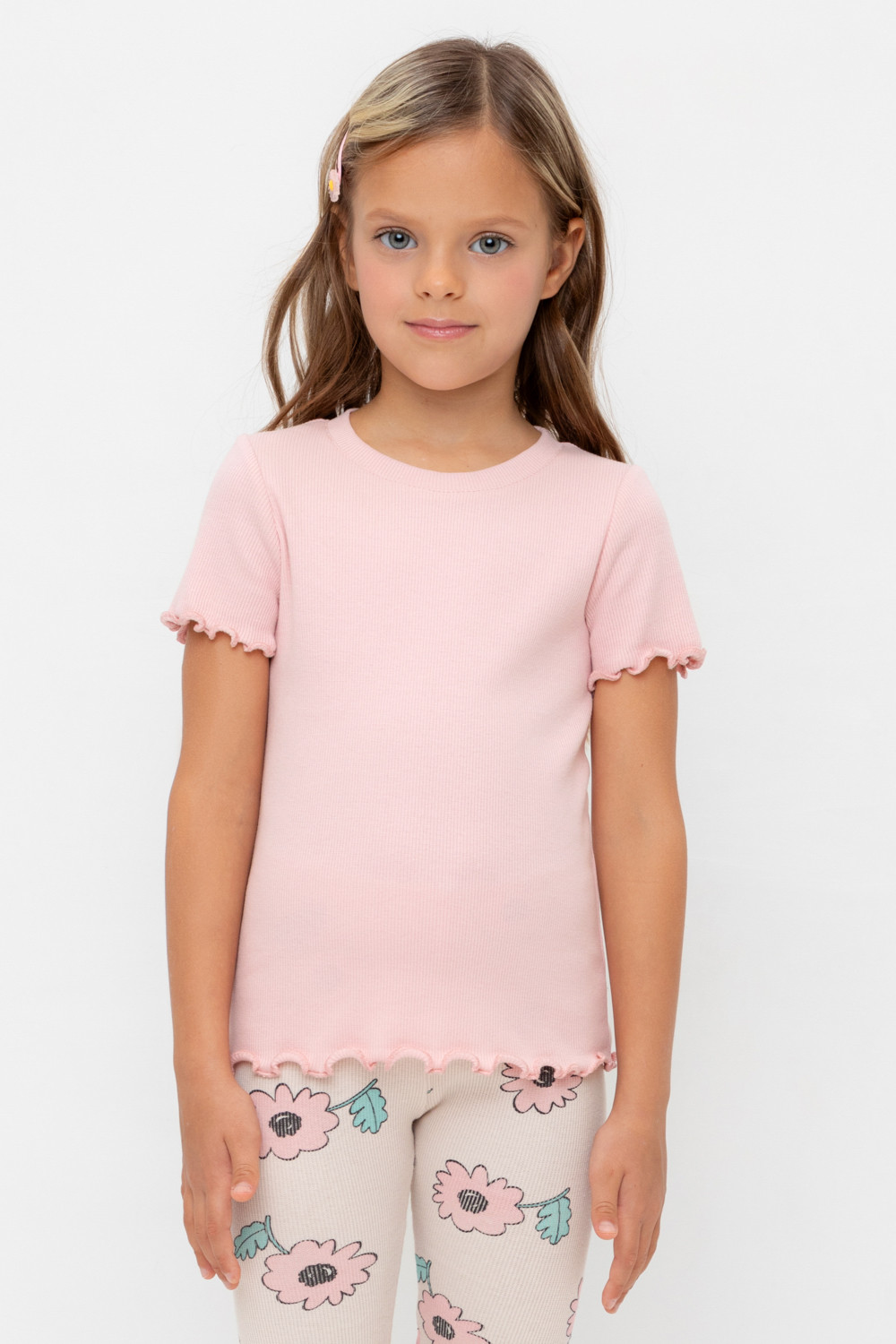 Футболка для девочки, артикул: КР 301989, цвет: розовый, фото 5