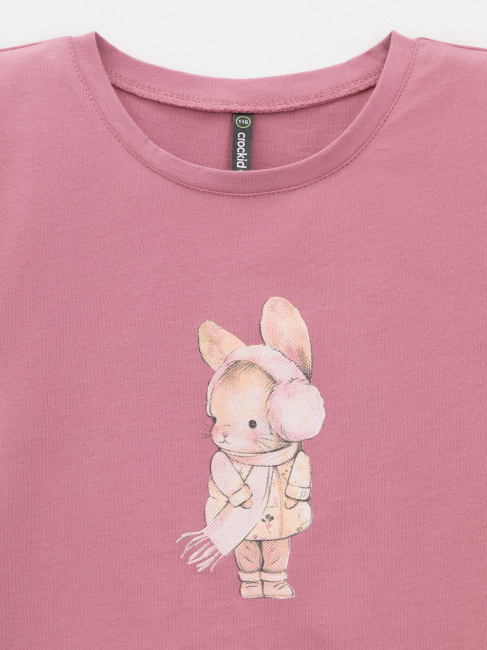 Футболка для девочки, артикул: КР 302875, цвет: розовый, фото 6