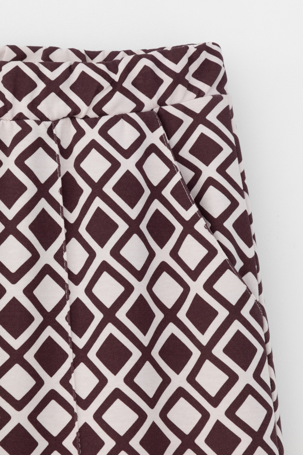 Брюки женские для мам, артикул: ЕВТ 4135, цвет: светло-розовый, фото 6