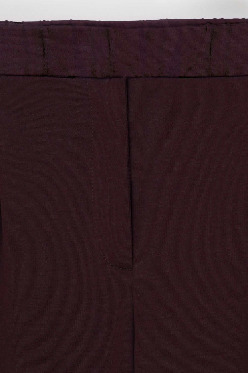 Брюки женские для мам, артикул: ЕВТ 4136, цвет: бордовый, фото 6