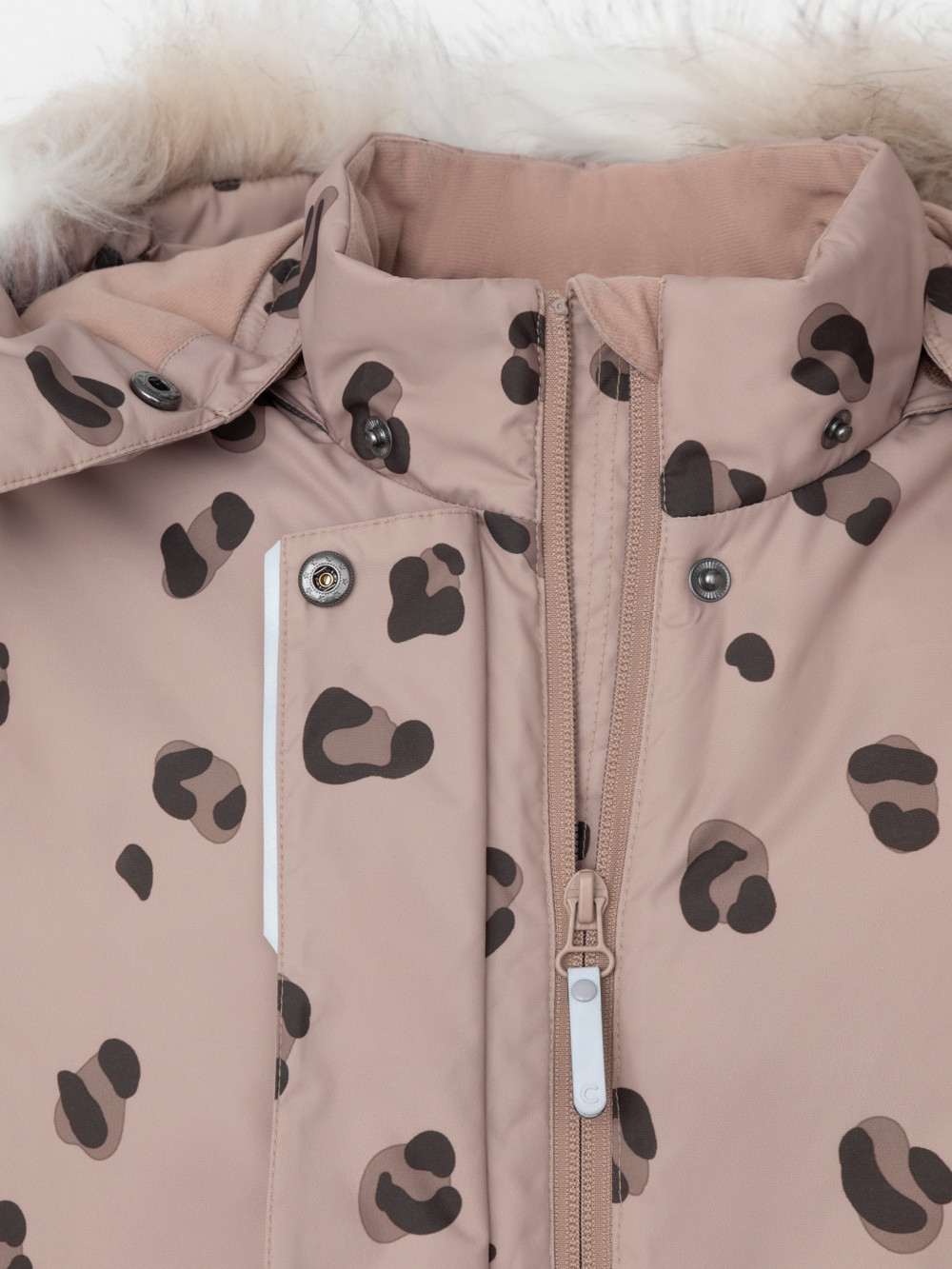 Пальто для девочки, артикул: ВК 38123/н/1 ГР, цвет: кофейный, фото 6