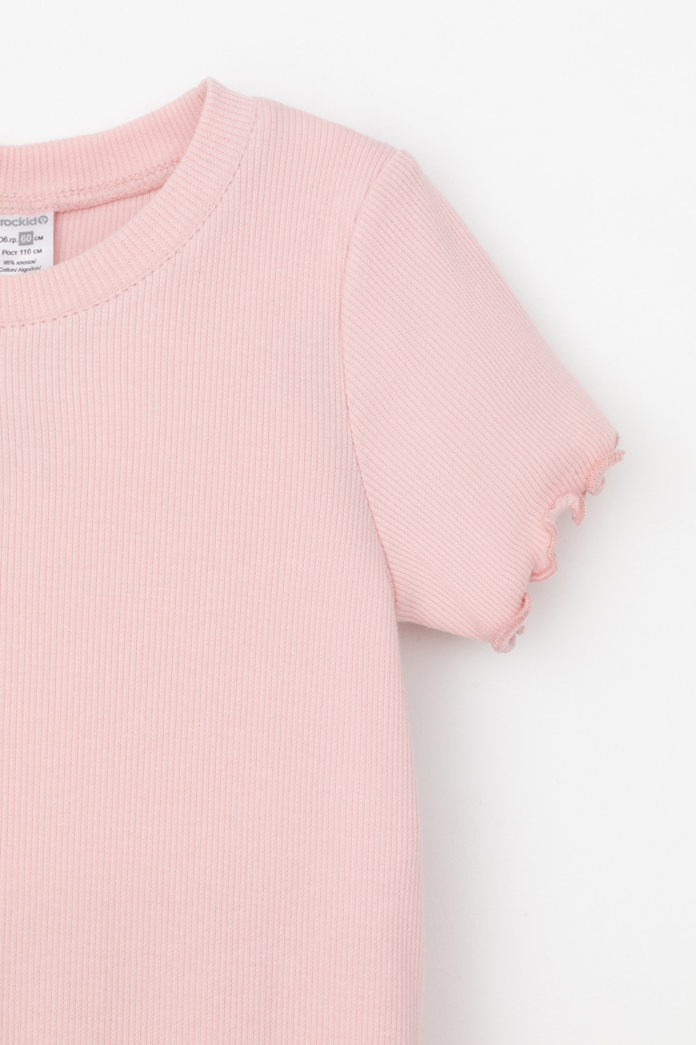 Футболка для девочки, артикул: КР 301989, цвет: розовый, фото 6