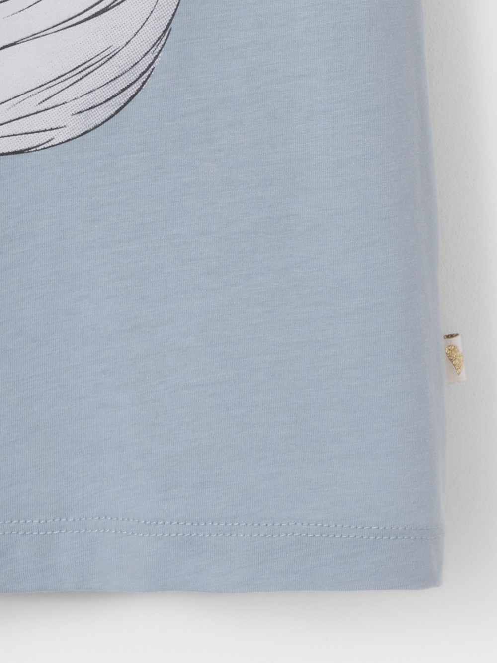 Футболка для девочки, артикул: КР 302865, цвет: голубой, фото 6