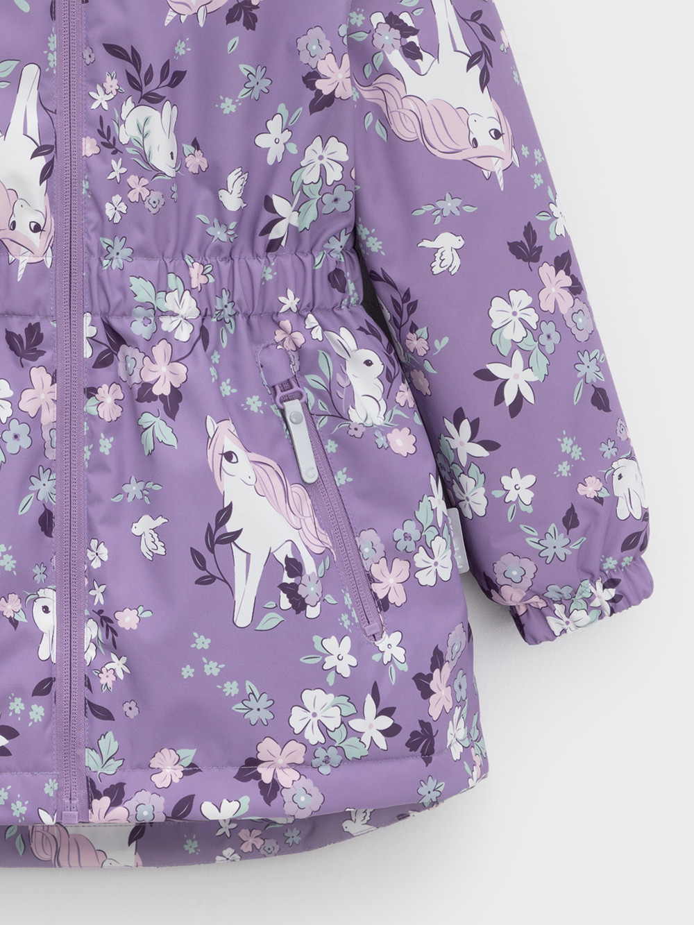 Куртка для девочки, артикул: ВК 32142/н/15 УЗГ, цвет: фиолетовый, фото 7