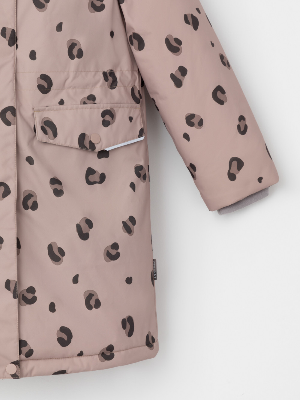 Пальто для девочки, артикул: ВК 38123/н/1 ГР, цвет: кофейный, фото 7