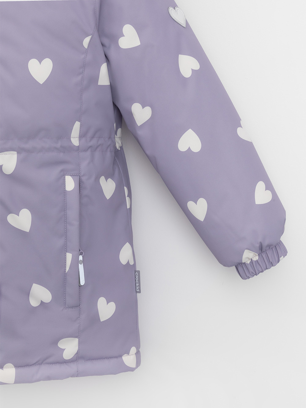 Куртка для девочки, артикул: ВК 38122/н/2 УЗГ, цвет: фиолетовый, фото 7