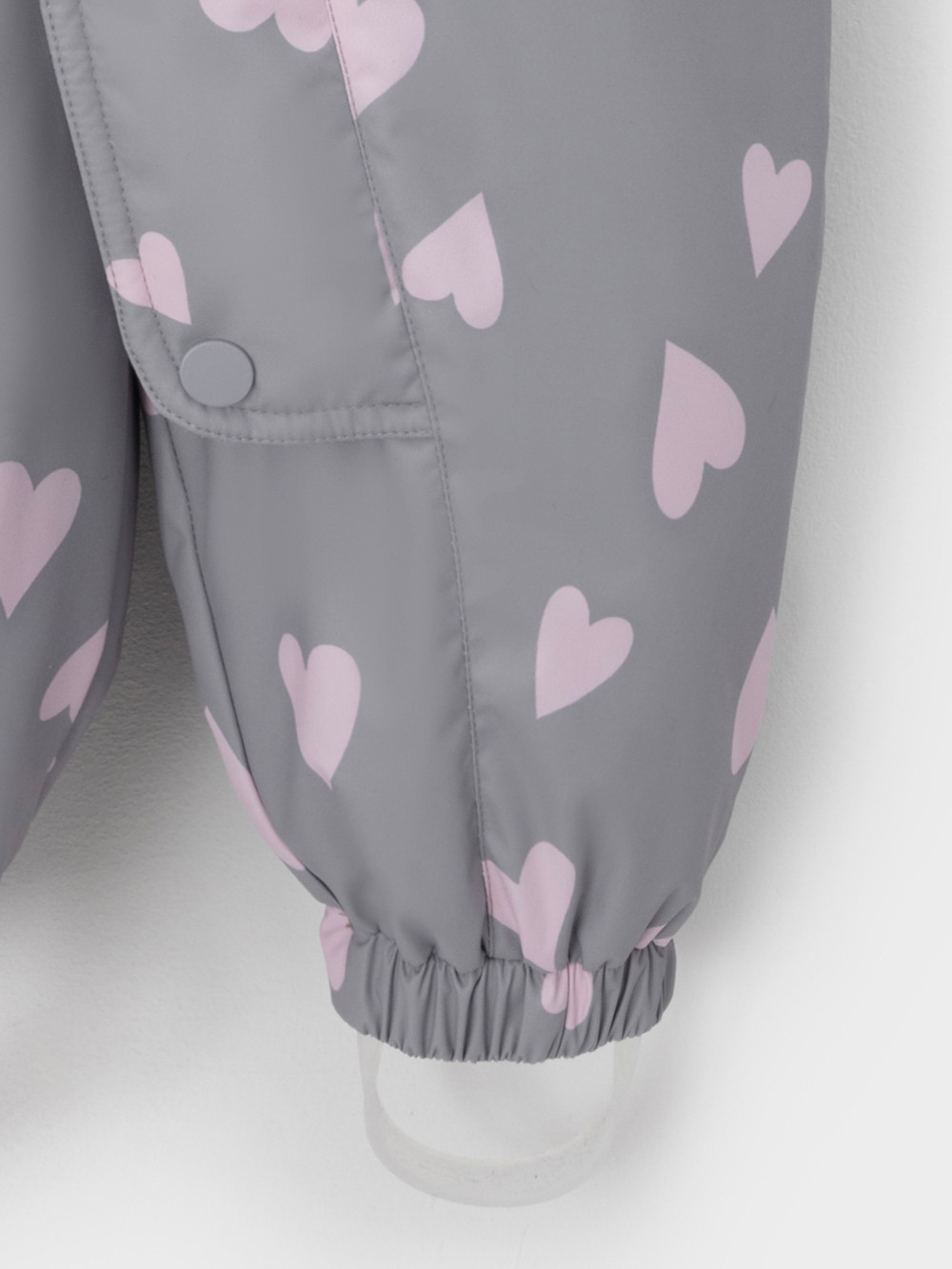 Комбинезоны утепленные для девочки, артикул: ВК 60085/н/68 Ал, цвет: серый, фото 7