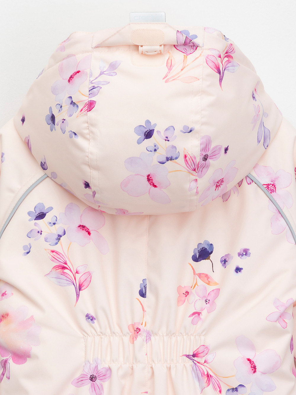 Комбинезоны утепленные для девочки, артикул: ВК 60085/н/66 Ал, цвет: светло-розовый, фото 9