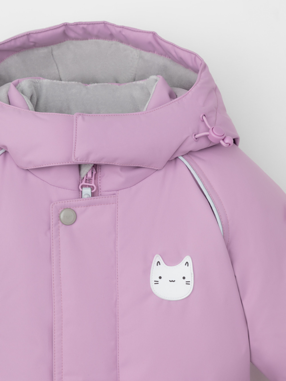 Комбинезоны утепленные для девочки, артикул: ВК 60132/1 УЗГ, цвет: фиолетовый, фото 9