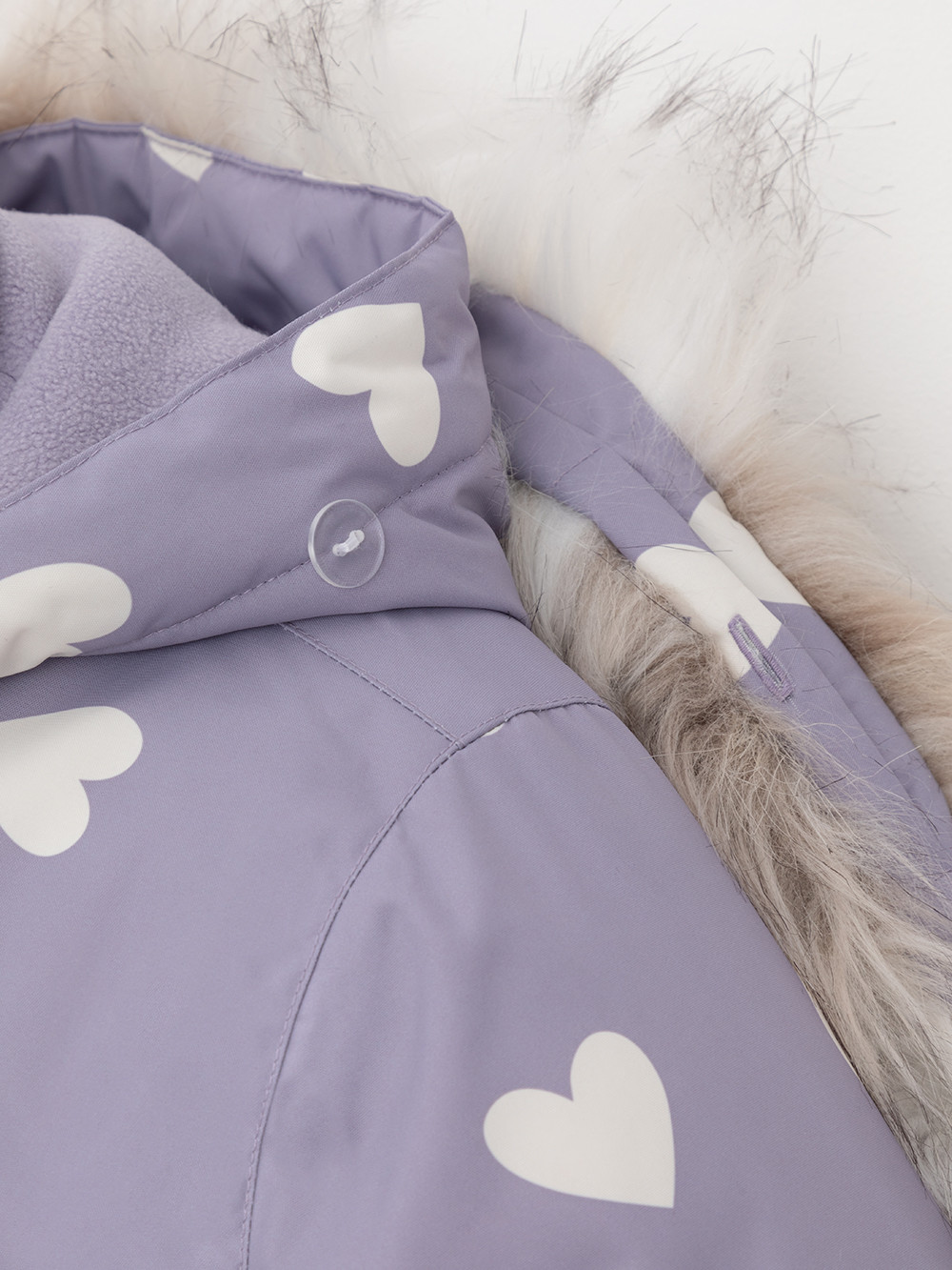 Куртка для девочки, артикул: ВК 38122/н/2 УЗГ, цвет: фиолетовый, фото 9