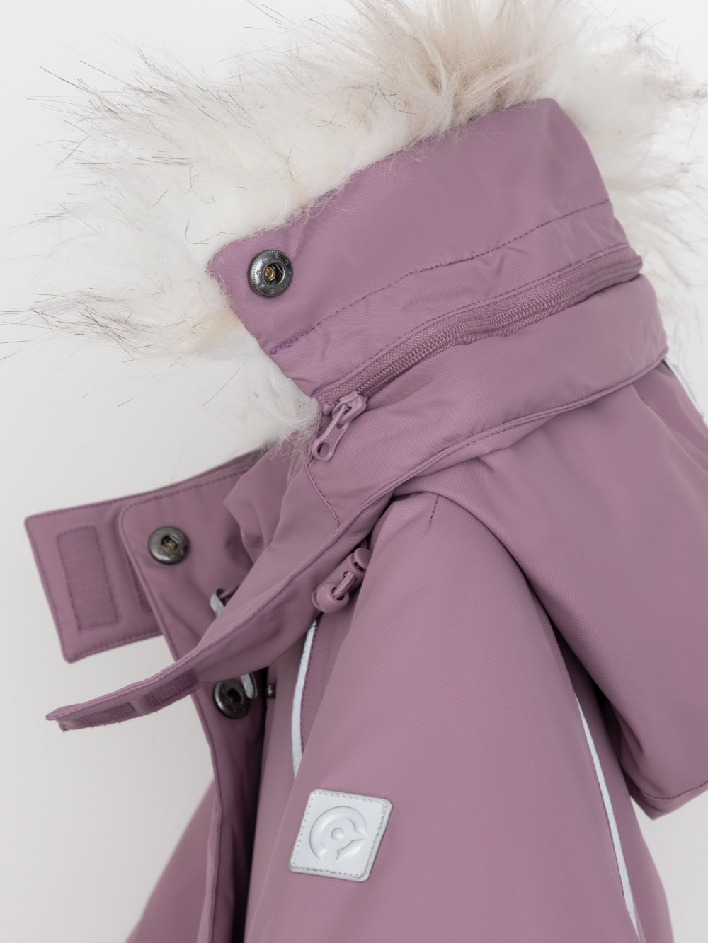 Комбинезоны утепленные для девочки, артикул: ВК 60102/10 ГР (98-122), цвет: бордовый, фото 9