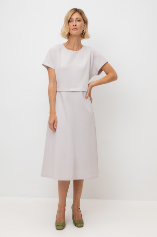 Платья женские для мам, артикул: ЕВТ 5085, цвет: светло-розовый