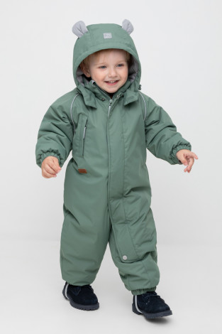 Комбинезоны утепленные для мальчика, артикул: ВК 60118/4 ГР, цвет: зеленый