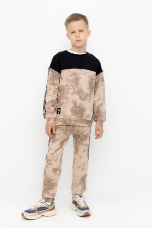 Брюки для мальчика, артикул: КР 400746, цвет: бежевый