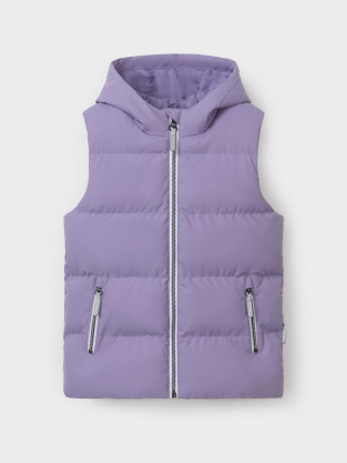 Жилет для девочки, артикул: ВК 35022/1 ГР (128-152), цвет: фиолетовый